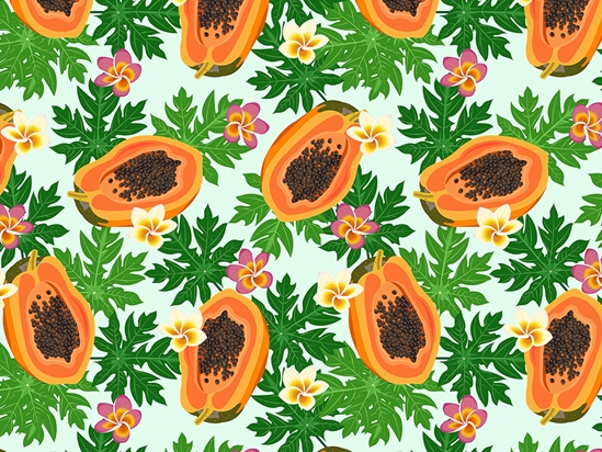 Maradol  Fruit Vinyl Wrap Pattern