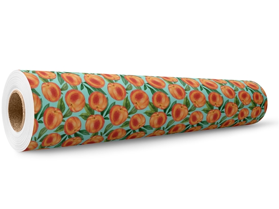 Blue Peachy Keen Fruit Wrap Film Wholesale Roll