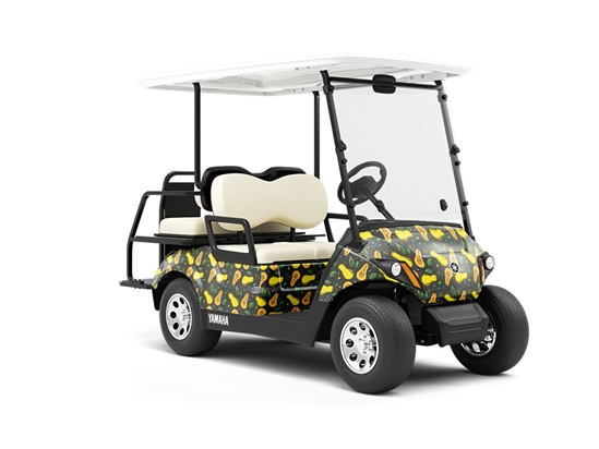 Stone Hill Fruit Wrapped Golf Cart