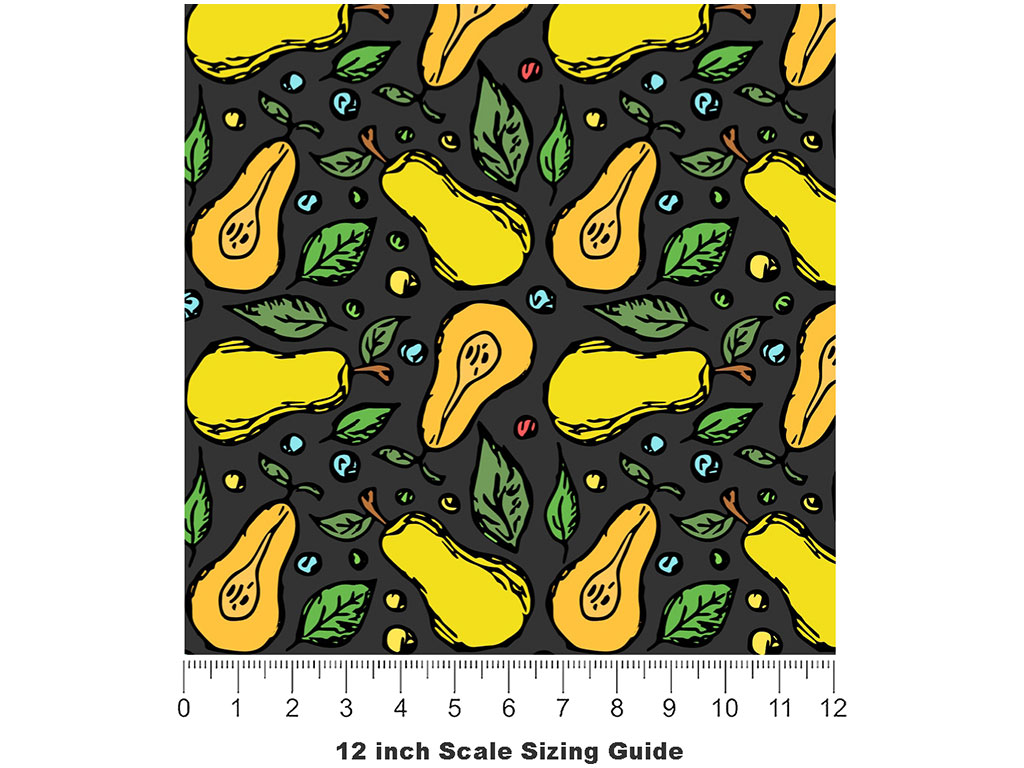 Stone Hill Fruit Vinyl Film Pattern Size 12 inch Scale