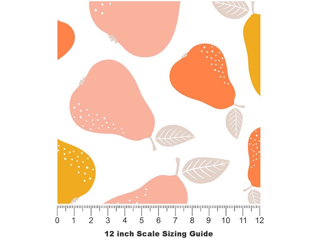 Summercrisp Juice Fruit Vinyl Film Pattern Size 12 inch Scale