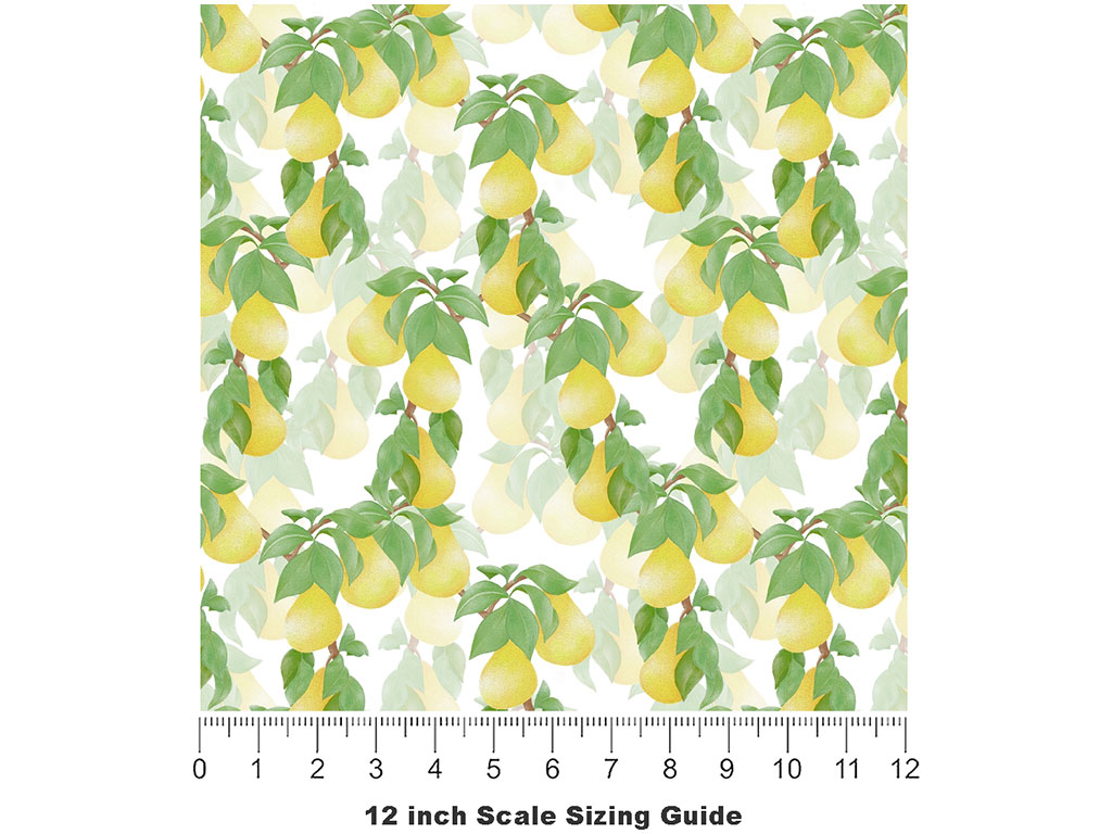 Timeless Anjou Fruit Vinyl Film Pattern Size 12 inch Scale