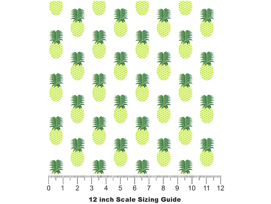 Kona Sugarloaf Fruit Vinyl Film Pattern Size 12 inch Scale