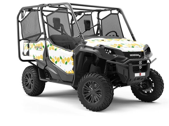 Pineapple Parade Fruit Utility Vehicle Vinyl Wrap