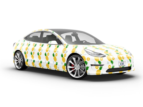 Pineapple Parade Fruit Vehicle Vinyl Wrap