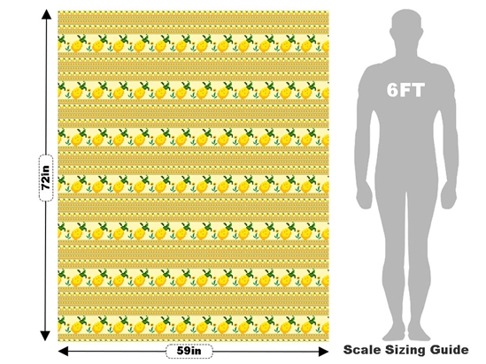 Pixapple  Fruit Vehicle Wrap Scale