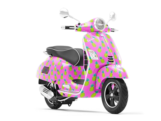 Poppin Pine Fruit Vespa Scooter Wrap Film