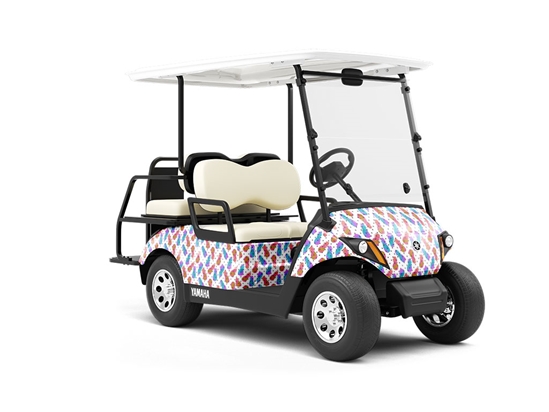 Ripley Queen Fruit Wrapped Golf Cart