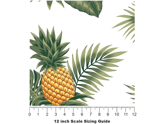 Smooth Cayenne Fruit Vinyl Film Pattern Size 12 inch Scale