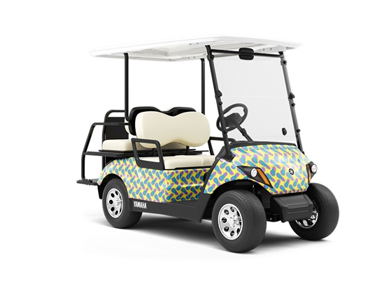 Spanish Jewels Fruit Wrapped Golf Cart