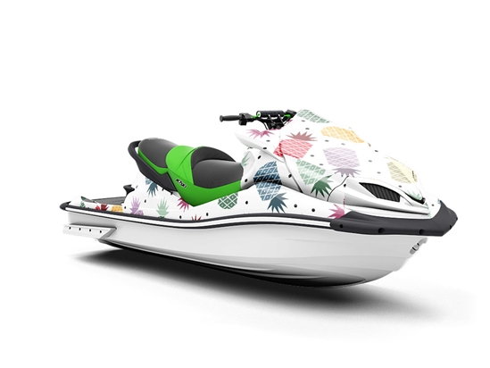 Taste the Rainbow Fruit Jet Ski Vinyl Customized Wrap