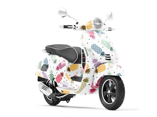 Taste the Rainbow Fruit Vespa Scooter Wrap Film