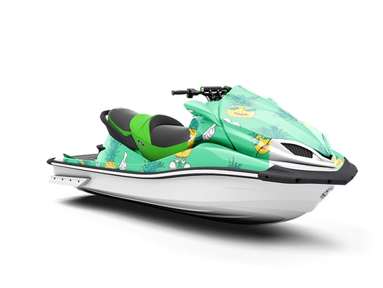 Tropical Times Fruit Jet Ski Vinyl Customized Wrap