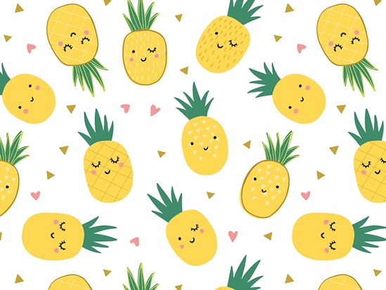 Wink and Smile Fruit Vinyl Wrap Pattern