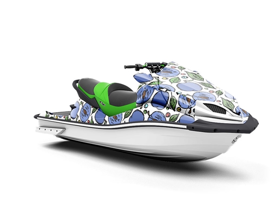 Bite-Sized Bluebyrd Fruit Jet Ski Vinyl Customized Wrap