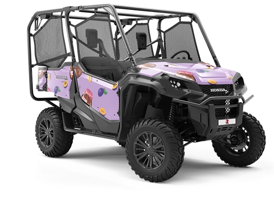 Bullace Jam Fruit Utility Vehicle Vinyl Wrap