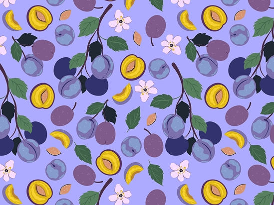 Geneva Mirabelle Fruit Vinyl Wrap Pattern