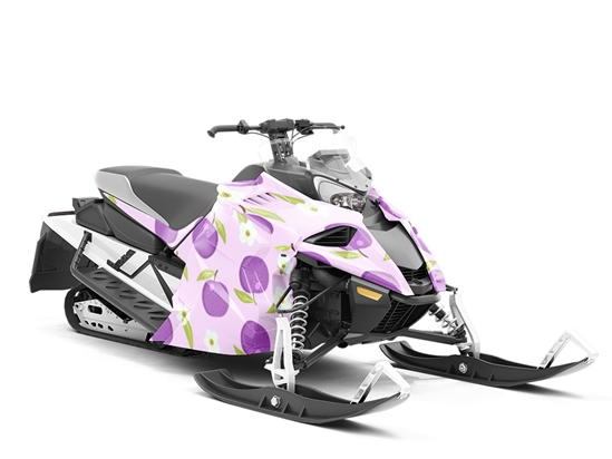 Reine Claudee Violette Fruit Custom Wrapped Snowmobile