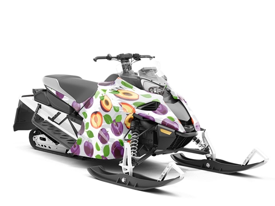 Wallis Wonder Fruit Custom Wrapped Snowmobile