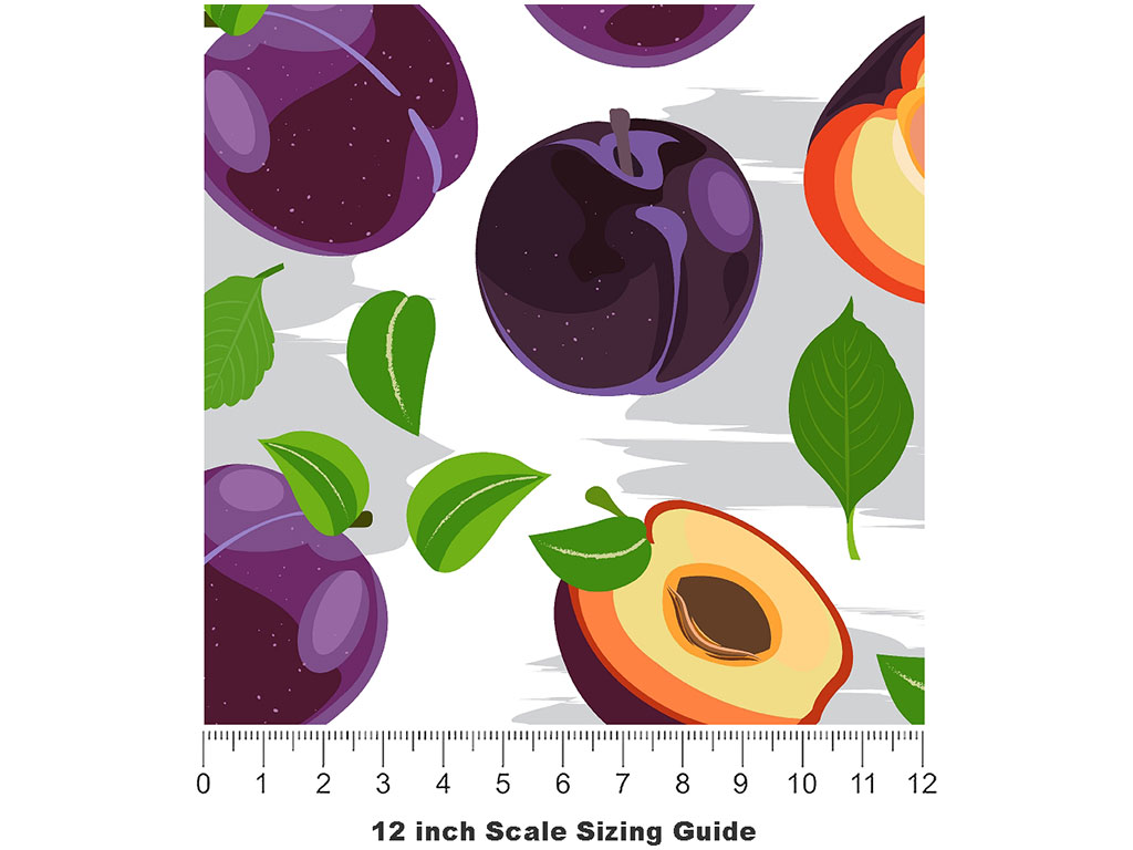 Wallis Wonder Fruit Vinyl Film Pattern Size 12 inch Scale