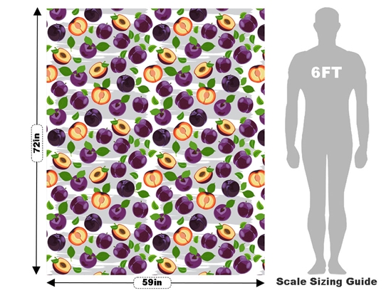 Wallis Wonder Fruit Vehicle Wrap Scale