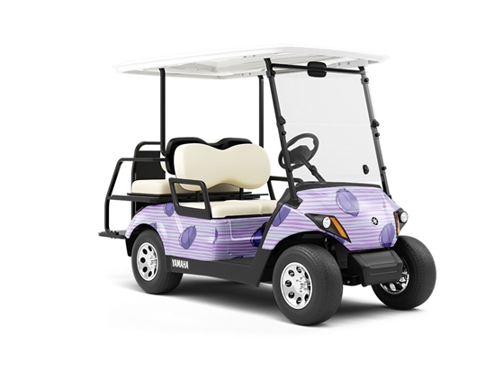 With Aplomb Fruit Wrapped Golf Cart