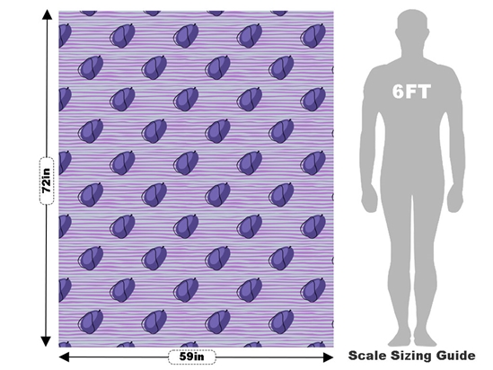 With Aplomb Fruit Vehicle Wrap Scale