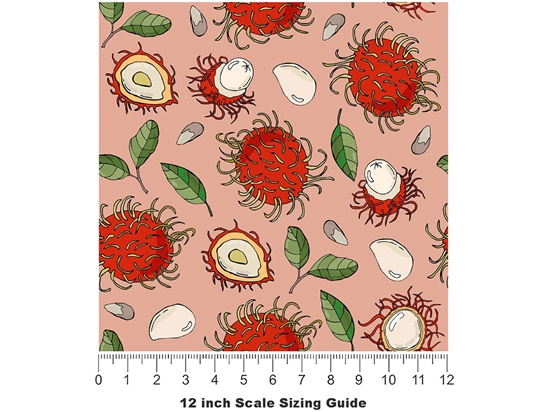 Queen Zaida Fruit Vinyl Film Pattern Size 12 inch Scale