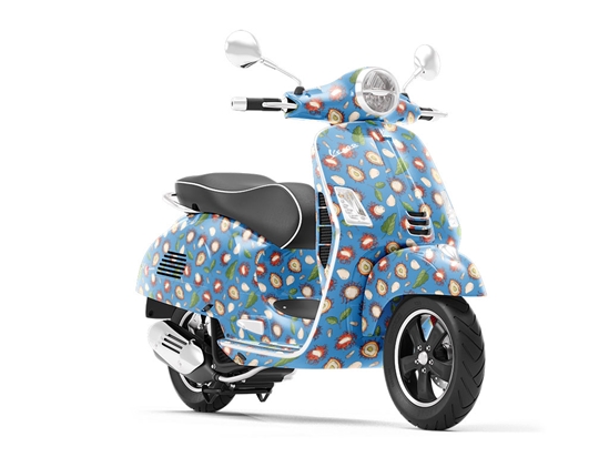 Rapiah Appreciation Fruit Vespa Scooter Wrap Film