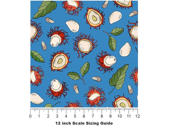 Rapiah Appreciation Fruit Vinyl Film Pattern Size 12 inch Scale