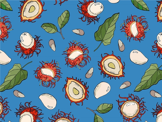 Rapiah Appreciation Fruit Vinyl Wrap Pattern