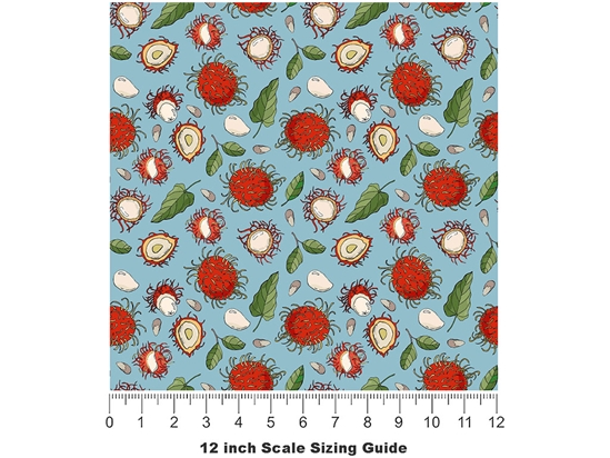 Schoolboy Variety Fruit Vinyl Film Pattern Size 12 inch Scale