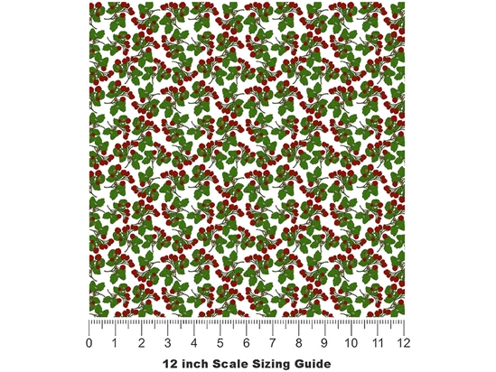 Royalty Bushel Fruit Vinyl Film Pattern Size 12 inch Scale