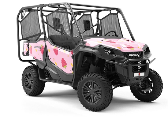 Snack Smiling Back Fruit Utility Vehicle Vinyl Wrap