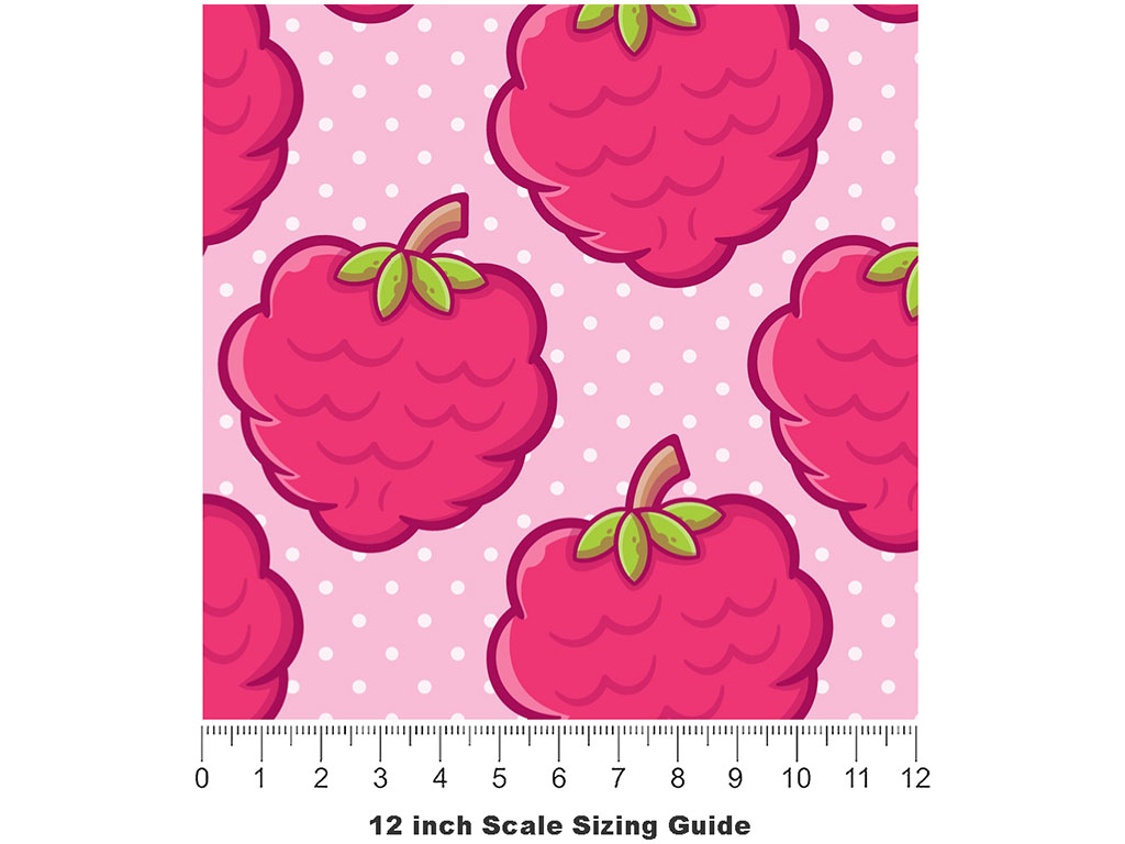 Sweet Caroline Fruit Vinyl Film Pattern Size 12 inch Scale