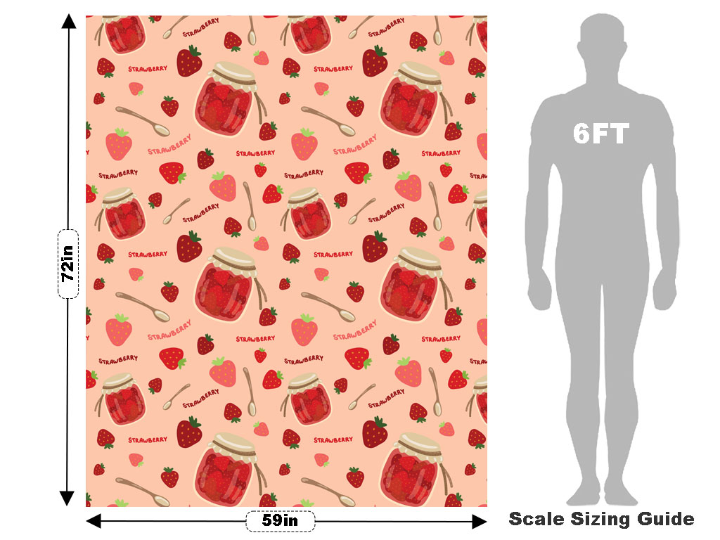 Saints Preserve Us Fruit Vehicle Wrap Scale