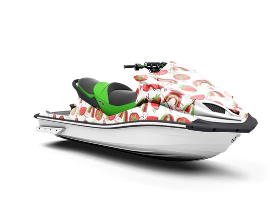 Strawberry Hill Fruit Jet Ski Vinyl Customized Wrap