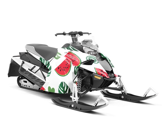 Large Tendersweet Fruit Custom Wrapped Snowmobile