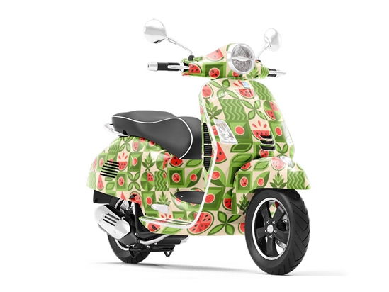 Mini Love Fruit Vespa Scooter Wrap Film