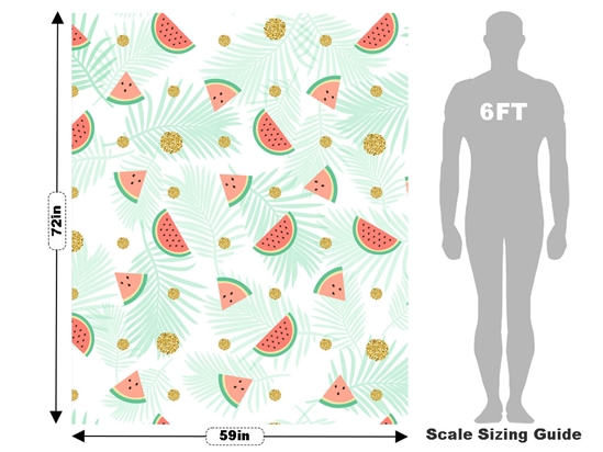 Odells Obsession Fruit Vehicle Wrap Scale