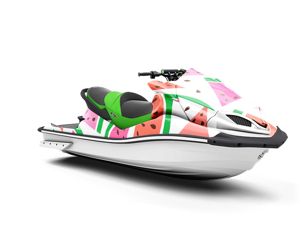 Picnic Variety Fruit Jet Ski Vinyl Customized Wrap