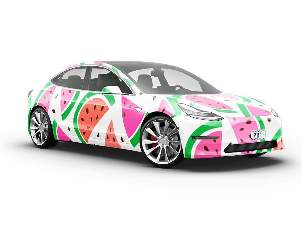 Picnic Variety Fruit Vehicle Vinyl Wrap