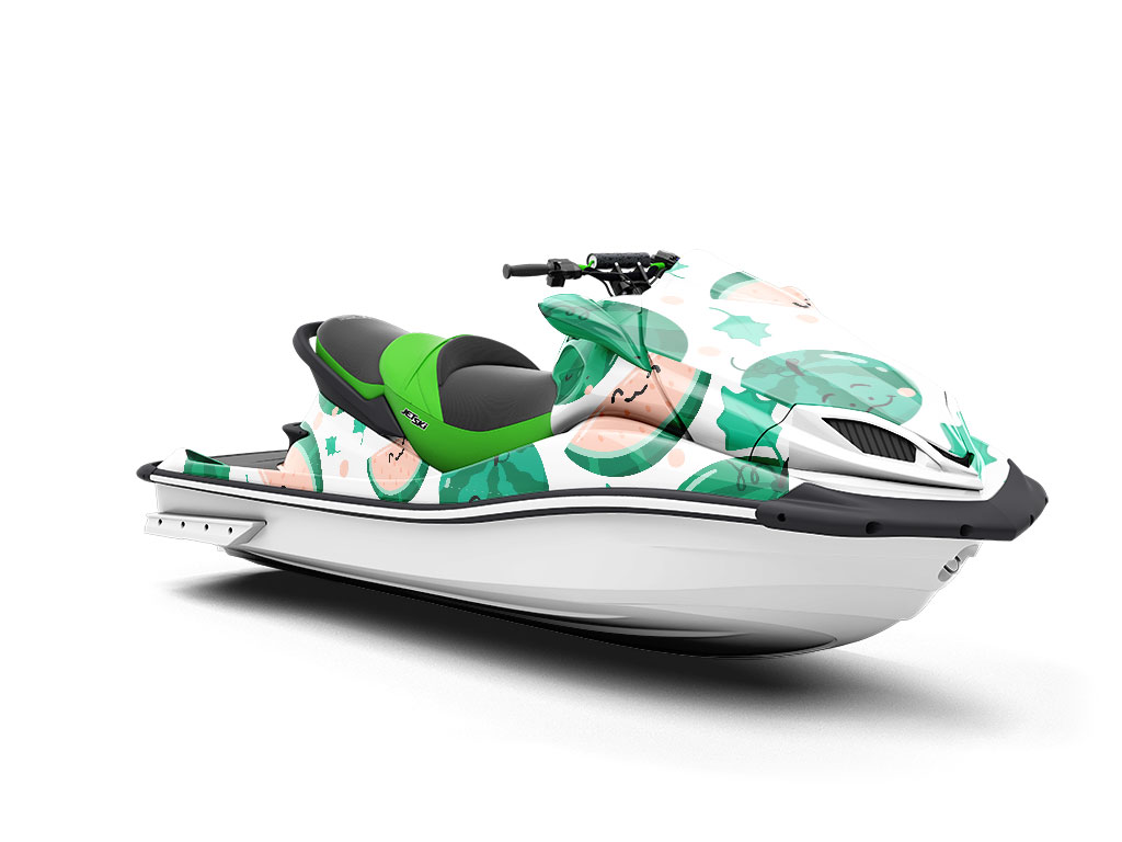 Seedless Smiles Fruit Jet Ski Vinyl Customized Wrap