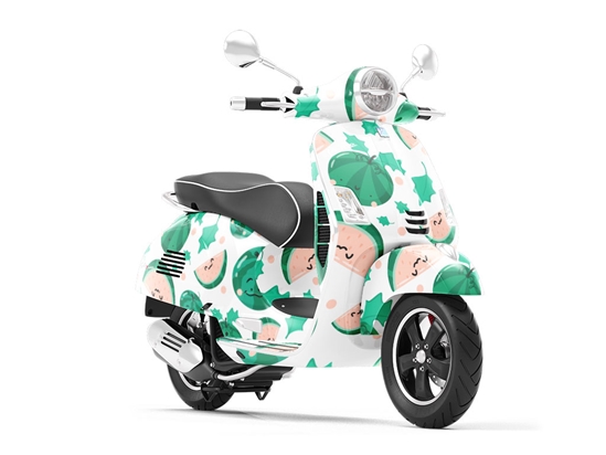 Seedless Smiles Fruit Vespa Scooter Wrap Film