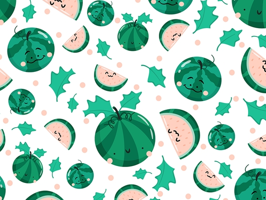 Seedless Smiles Fruit Vinyl Wrap Pattern