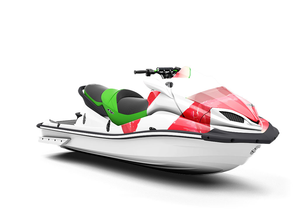 Single Slice Fruit Jet Ski Vinyl Customized Wrap