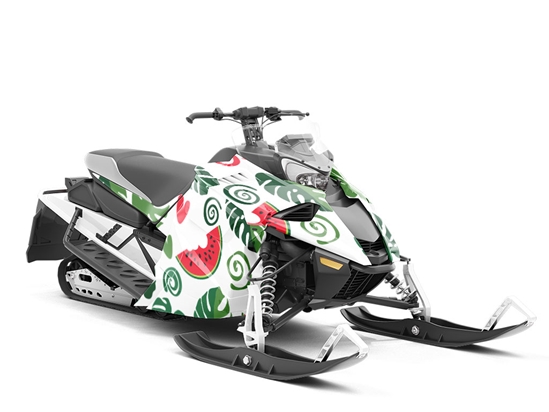 Small Tendersweet Fruit Custom Wrapped Snowmobile