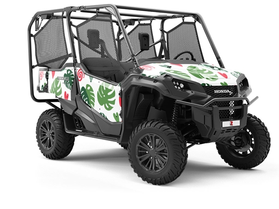 Small Tendersweet Fruit Utility Vehicle Vinyl Wrap