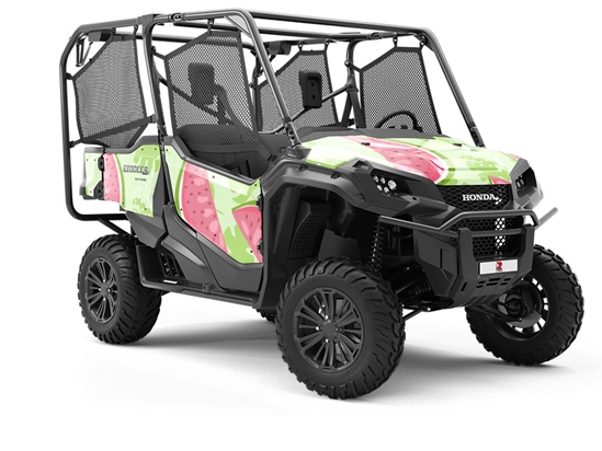 Sweet Beauty Fruit Utility Vehicle Vinyl Wrap