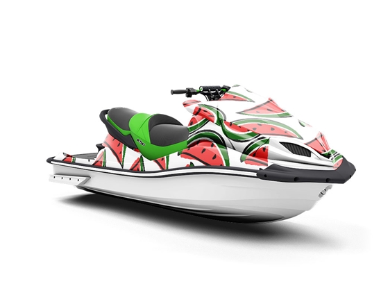 Tasty Cartoon Fruit Jet Ski Vinyl Customized Wrap